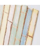 Tête de lit Vertical Wooden Boards 1 multicolore - 170x200 cm