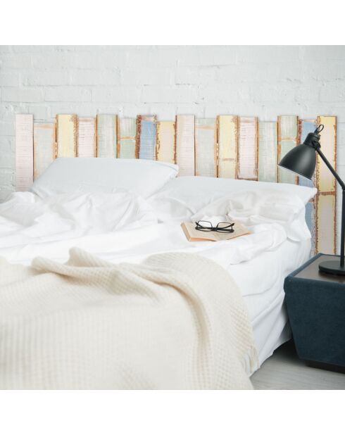 Tête de lit Vertical Wooden Boards 1 multicolore - 140x200 cm
