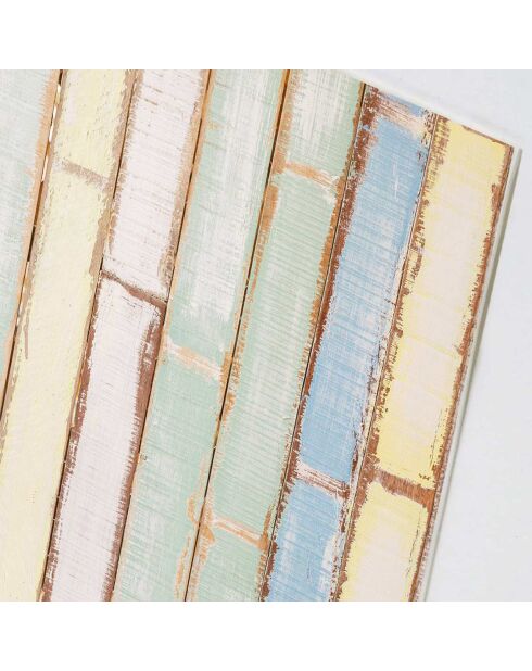 Tête de lit Vertical Wooden Boards 2 multicolore - 170x200 cm