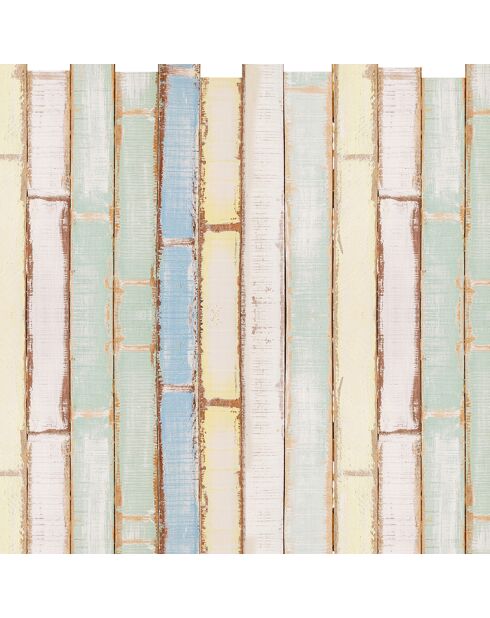 Tête de lit Vertical Wooden Boards 1 multicolore - 140x200 cm