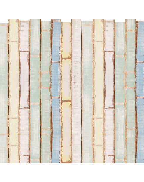 Tête de lit Vertical Wooden Boards 1 multicolore - 170x200 cm