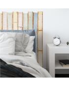 Tête de lit Vertical Wooden Boards 1 multicolore - 170x200 cm