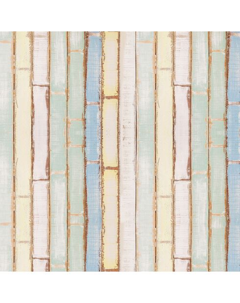 Tête de lit Vertical Wooden Boards 2 multicolore - 170x200 cm