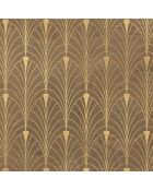 Tête de lit Cabero Madera Y Art-Decó Dorado marron - 170x200 cm