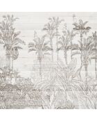 Tête de lit Bahamas 2 grise - 140x200 cm