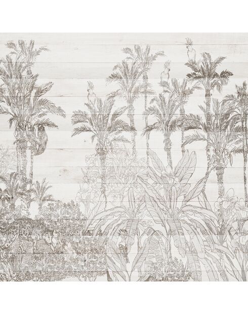 Tête de lit Bahamas 2 grise - 140x200 cm
