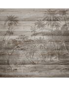 Tête de lit Bahamas 4 grise - 170x200 cm