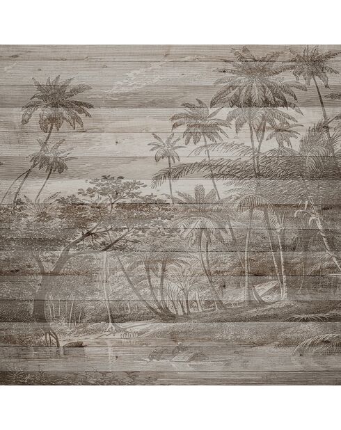 Tête de lit Bahamas 4 grise - 170x200 cm