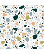 Tête de lit Terrazo multicolore - 170x200 cm