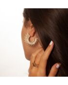 Boucles d'oreilles Isoanala dorées