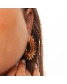 Boucles d'oreilles Isoanala dorées
