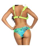 Maillot de bain 2 Pièces Léni multicolore/jaune