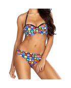 Maillot de Bain 2 pièces Stacy multicolore