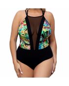 Maillot de Bain 1 pièce Lili noir/multicolore