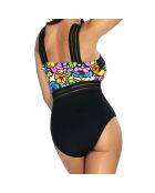 Maillot de Bain 1 pièce Millie noir/multicolore