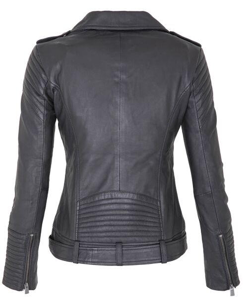 Perfecto en Cuir Lahna noir