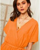 Mono naranja Armelle 100% lino