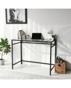 Bureau Network noir - 100x45x75 cm