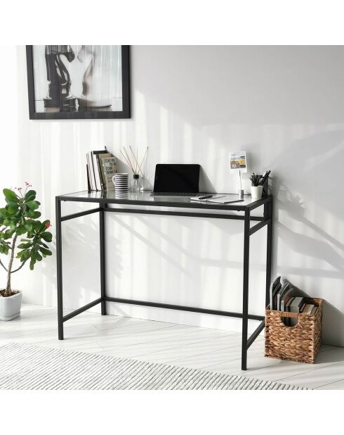 Bureau Network noir - 100x45x75 cm