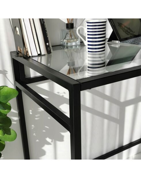 Bureau Network noir - 100x45x75 cm