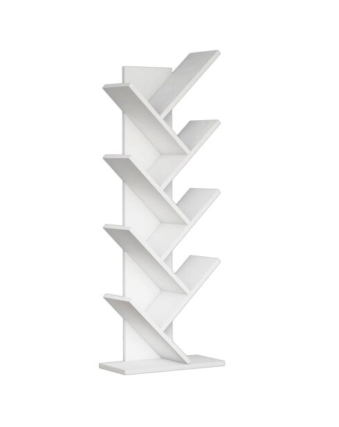 Bibliothèque Hitit blanche - 46x128.5x22 cm