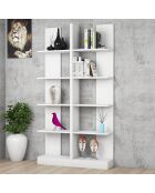 Bibliothèque kiz blanche - 100x187x25.8 cm
