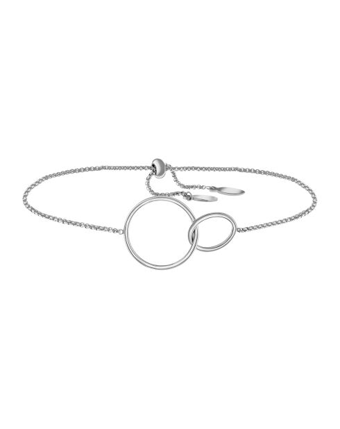 Bracelet Obal en Acier argenté