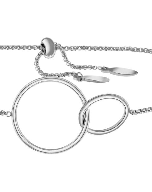 Bracelet Obal en Acier argenté