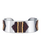 Bracciale Yakao in acciaio argentato