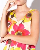 Top Maya jaune/rouge