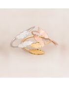 Bague ajustable Birdy en Acier argenté