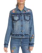 Veste en Jean Flandes bleue