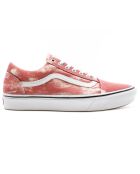 Sneakers en Toile In Bloom ComfyCush Old Skool rose/blanc