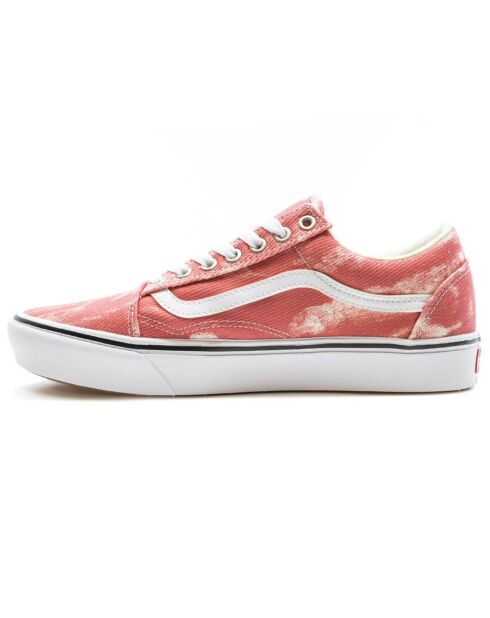 Sneakers en Toile In Bloom ComfyCush Old Skool rose/blanc
