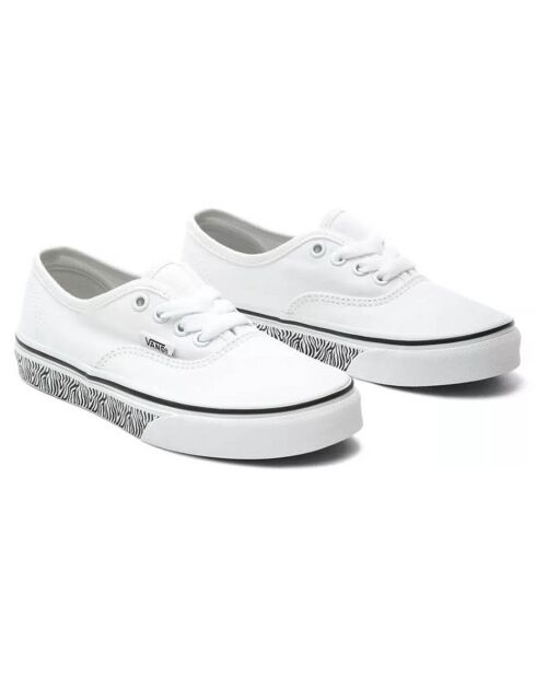 Sneakers en Toile Animal Sidewall Authentic blanches