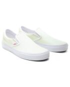 Slip-On en Toile UV Glitter Classic blanc doré