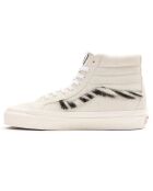 Sneakers en Velours de Cuir Anaheim Factory Sk8-Hi 38 DX blanc/zèbre