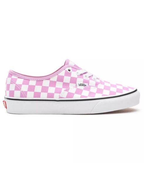 Sneakers en Toile Anaheim Checkerboard Authentic lilas/blanc