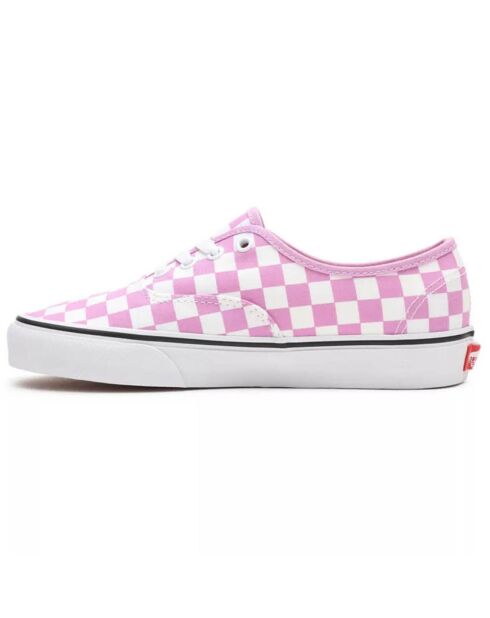 Sneakers en Toile Anaheim Checkerboard Authentic lilas/blanc