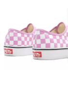 Sneakers en Toile Anaheim Checkerboard Authentic lilas/blanc