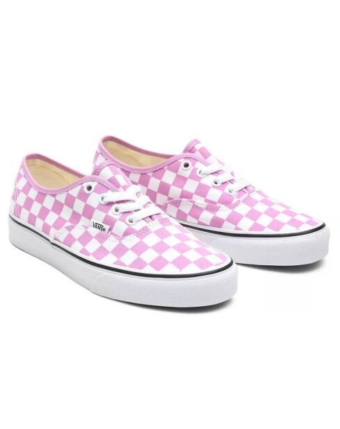 Sneakers en Toile Anaheim Checkerboard Authentic lilas/blanc