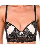 Soutien-gorge & Tanga Voli noir/ivoire