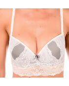 Soutien-gorge & Tanga Voli gris/ivoire