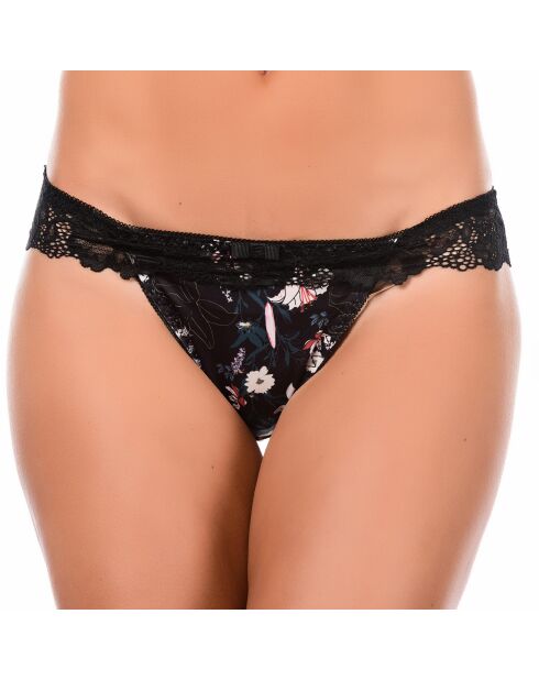 Soutien-Gorge & Tanga en dentelle Noul noirs