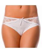 Soutien-gorge & Culotte en dentelle Duca blancs
