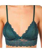 Soutien-gorge & Tanga en dentelle Gulo verts
