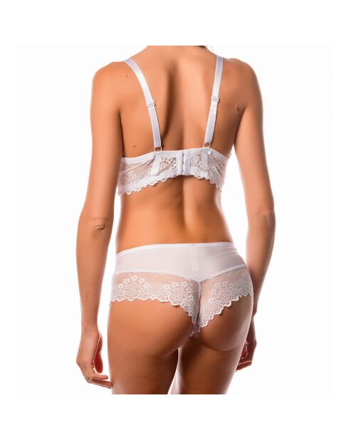 Soutien-gorge & Shorty Biba blancs