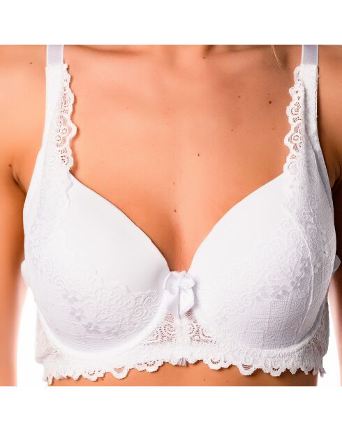 Soutien-gorge & Shorty Biba blancs