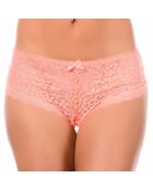 Soutien-gorge & Shorty Amil saumon