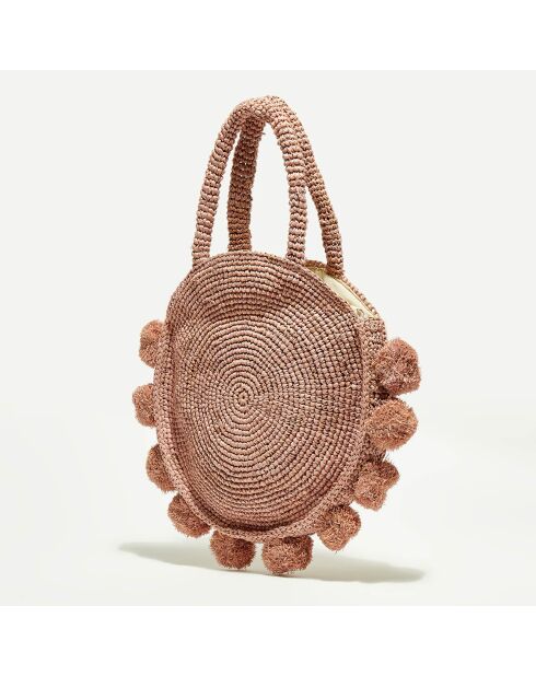 Sac à main Bouts rose - D.29 cm